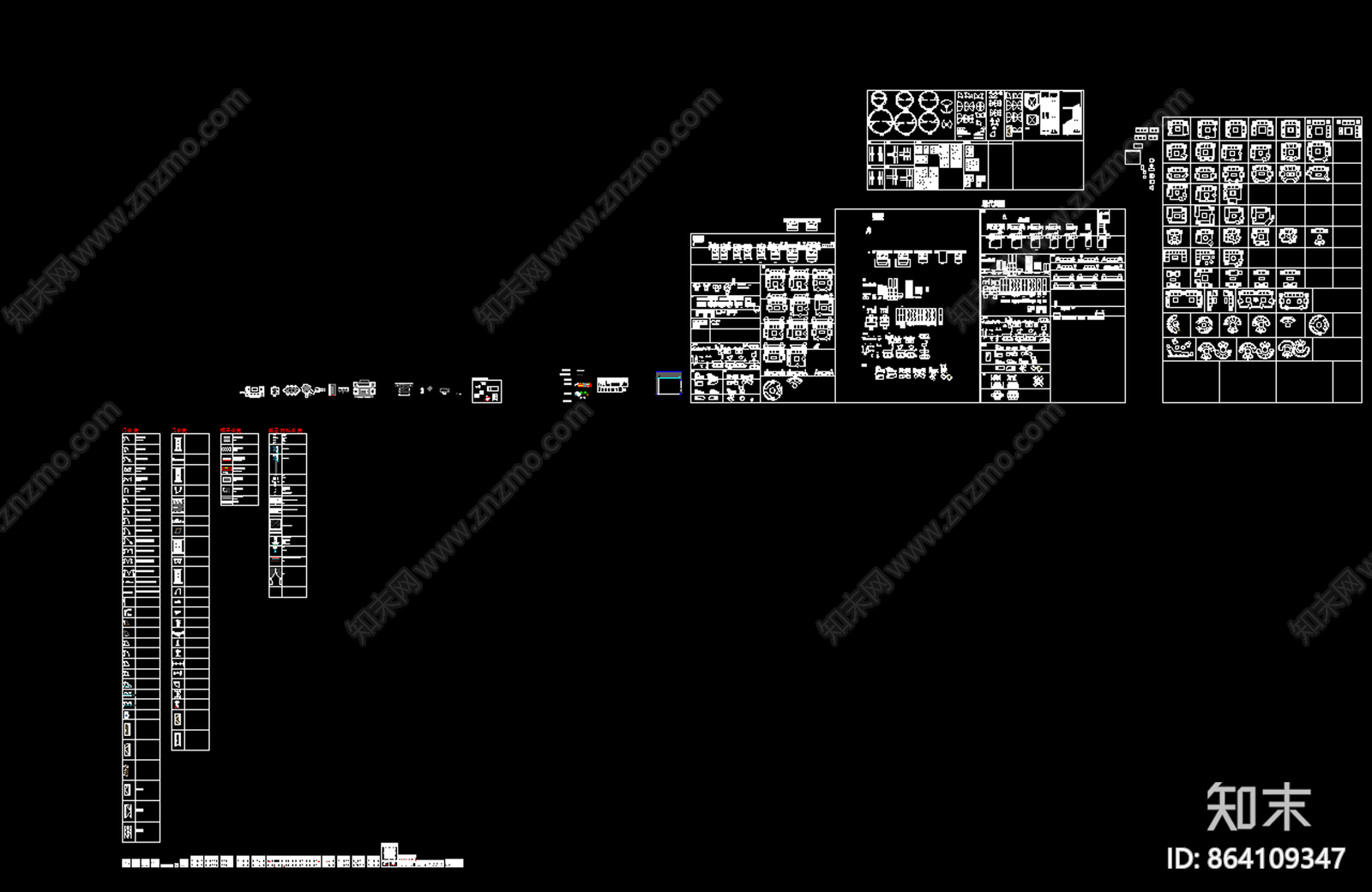 抖音三图库cad施工图下载【ID:864109347】