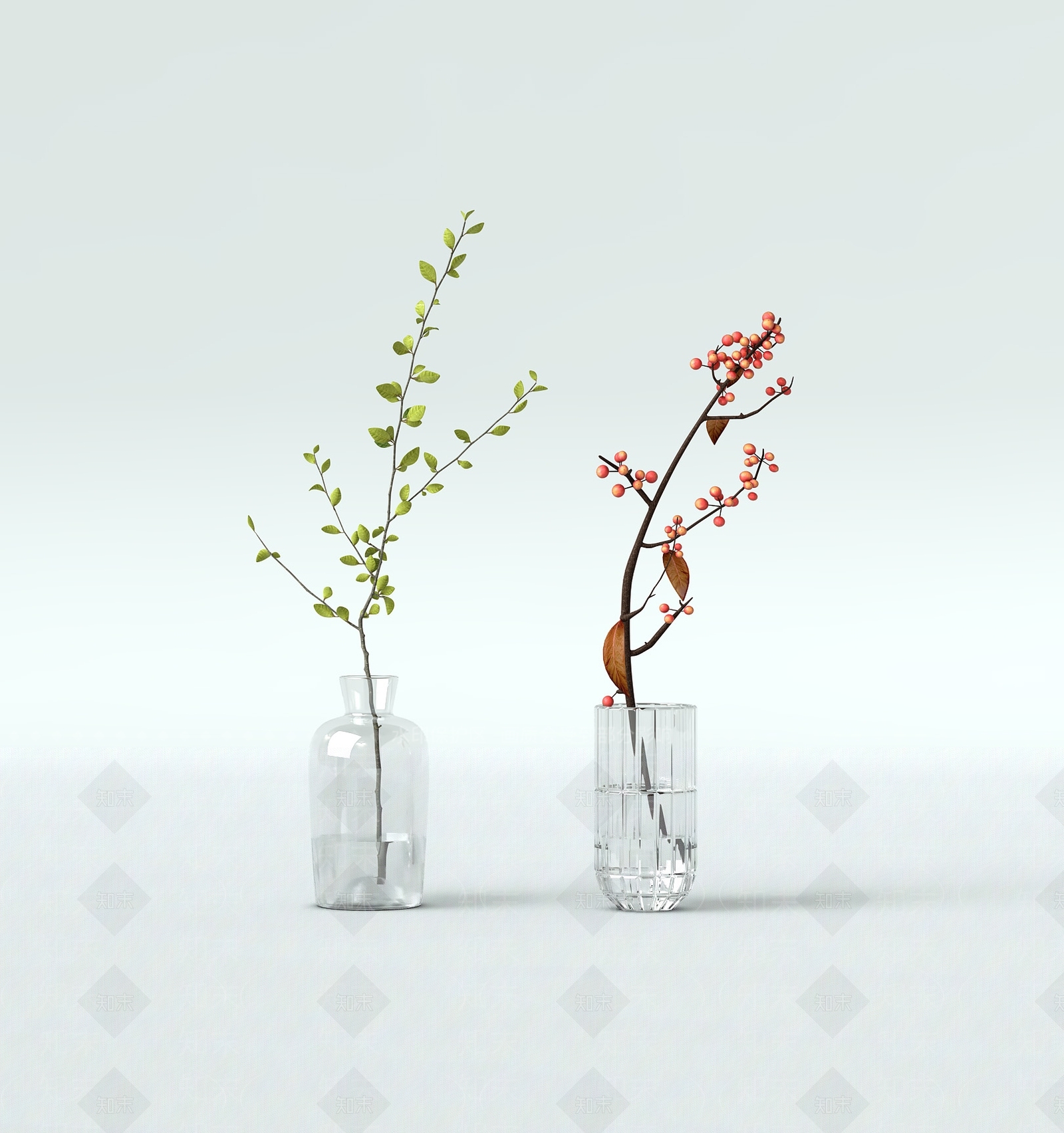 现代水生植物3D模型下载【ID:364188899】