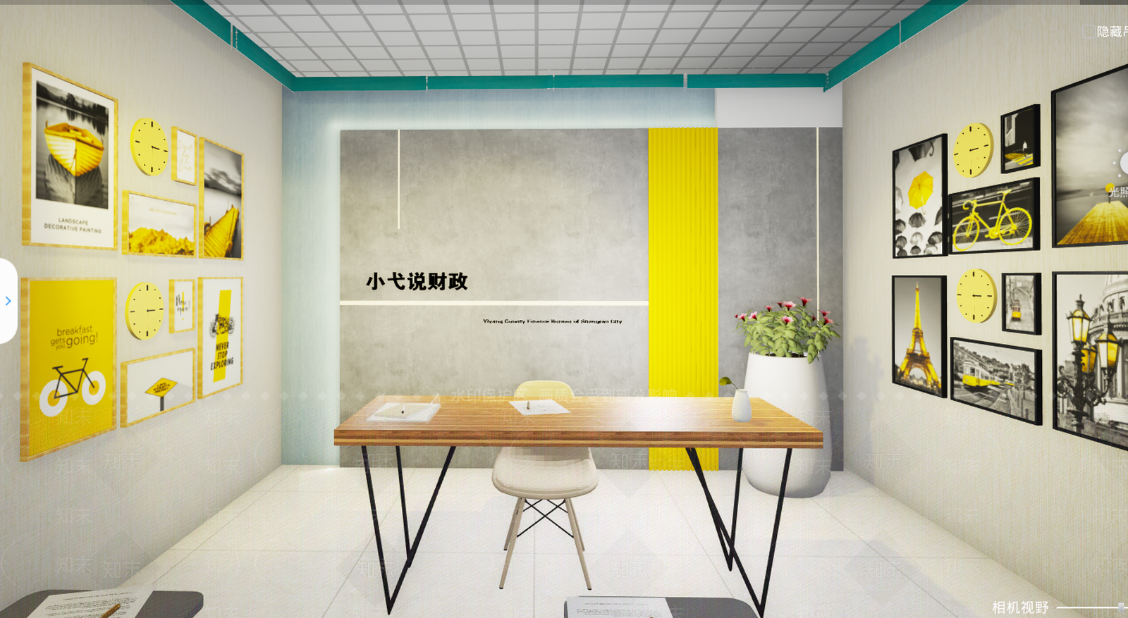 现代风格直播间SU模型下载【ID:364248204】