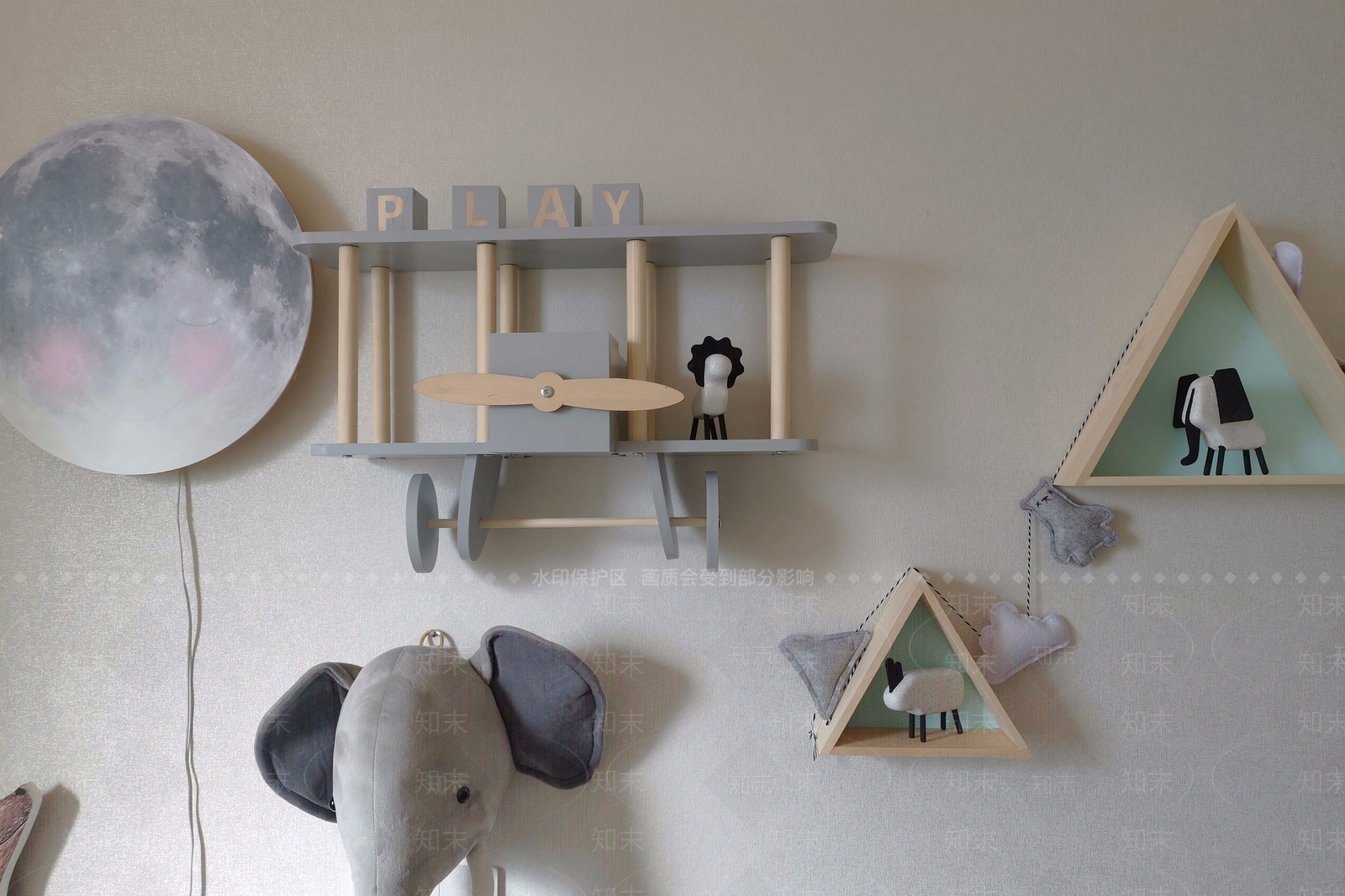 北欧儿童房3D模型下载【ID:264253250】