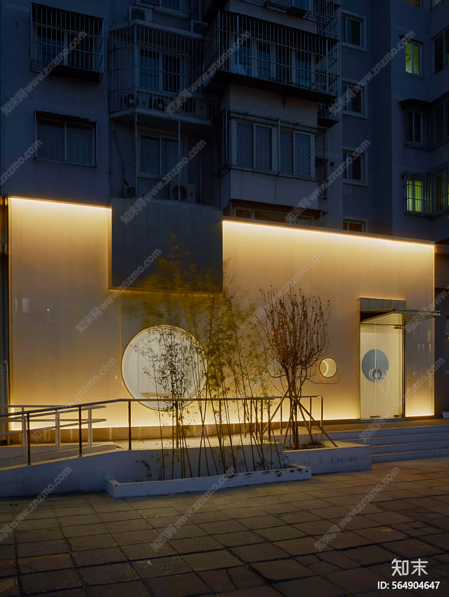 SMU｜简间建筑cad施工图下载【ID:564904647】