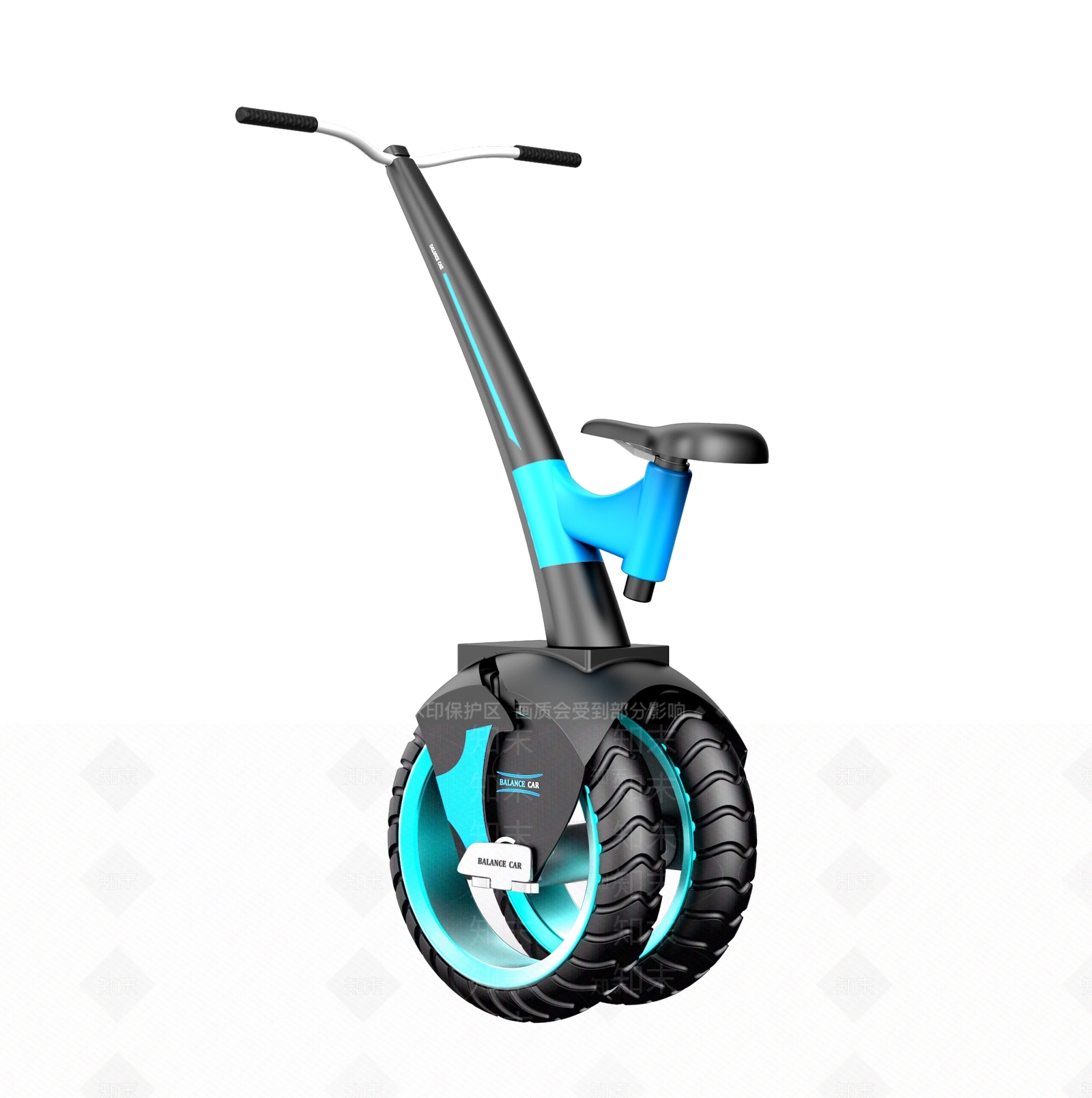 现代平衡车3D模型下载【ID:964914128】