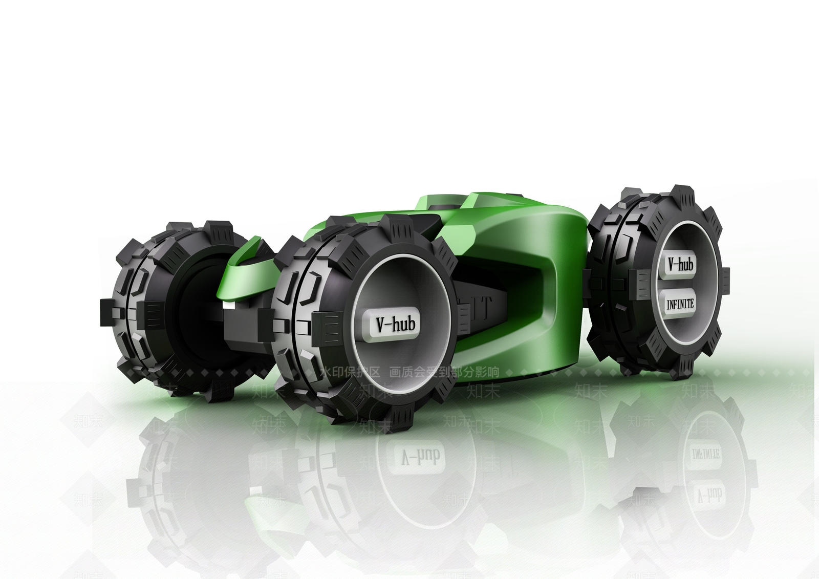 现代概念车3D模型下载【ID:964915751】