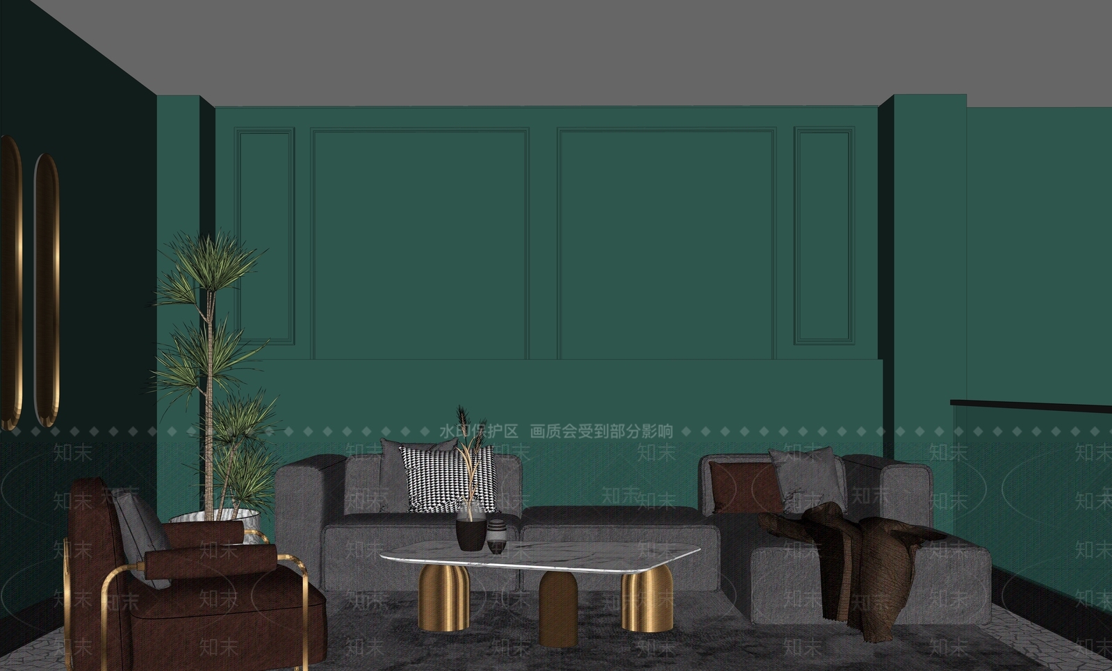 欧式风格酒吧SU模型下载【ID:764957407】