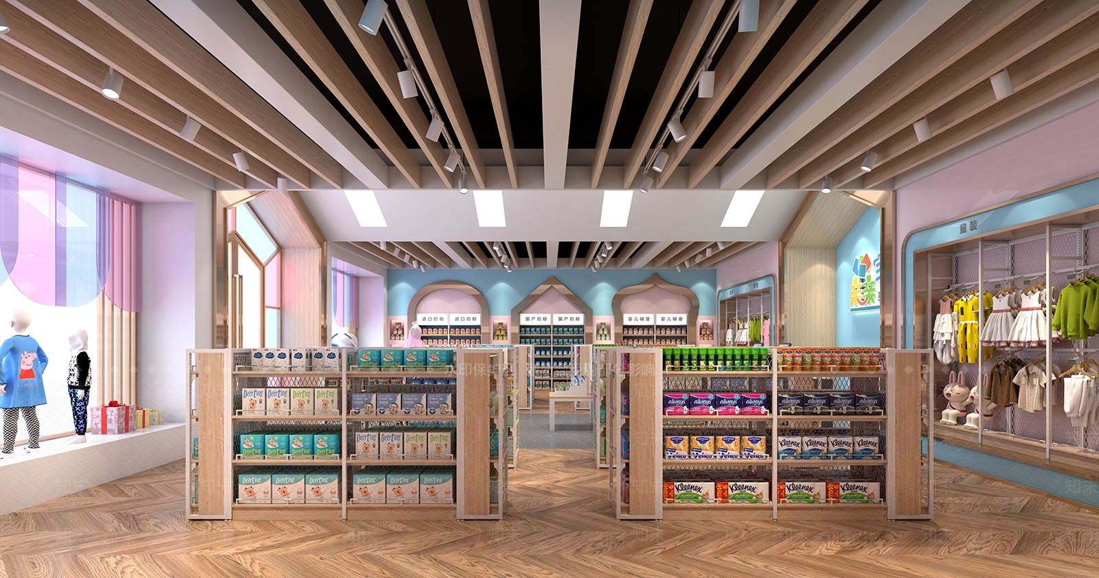 现代母婴店3D模型下载【ID:264994234】