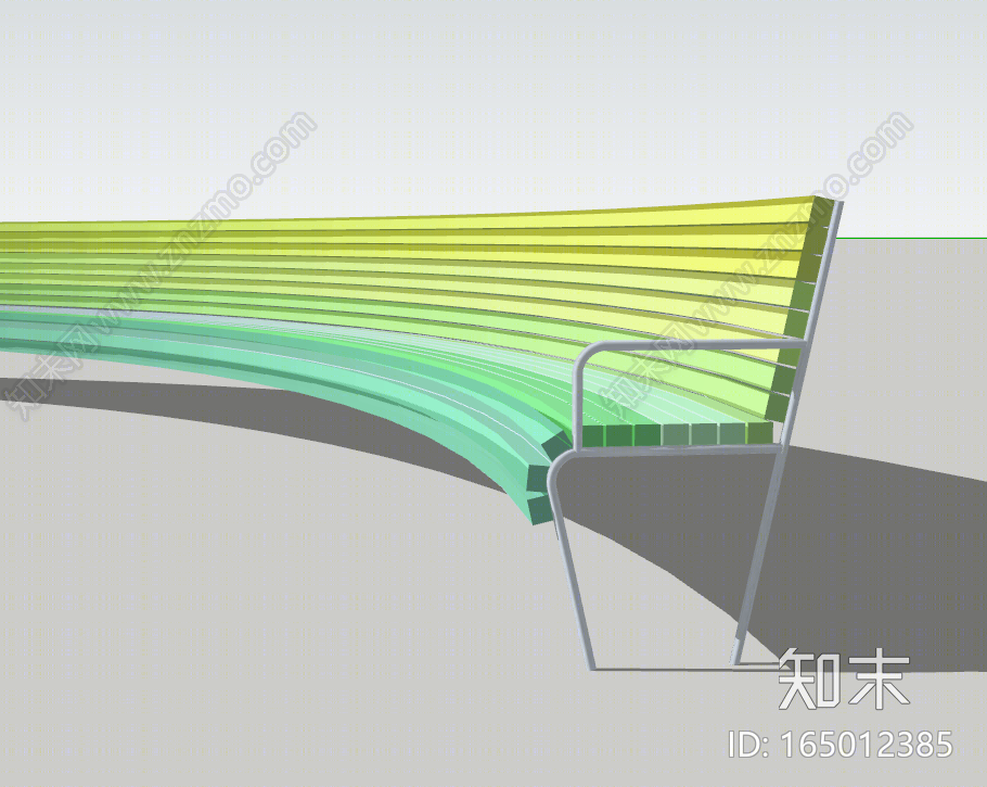 现代风格户外椅SU模型下载【ID:165012385】