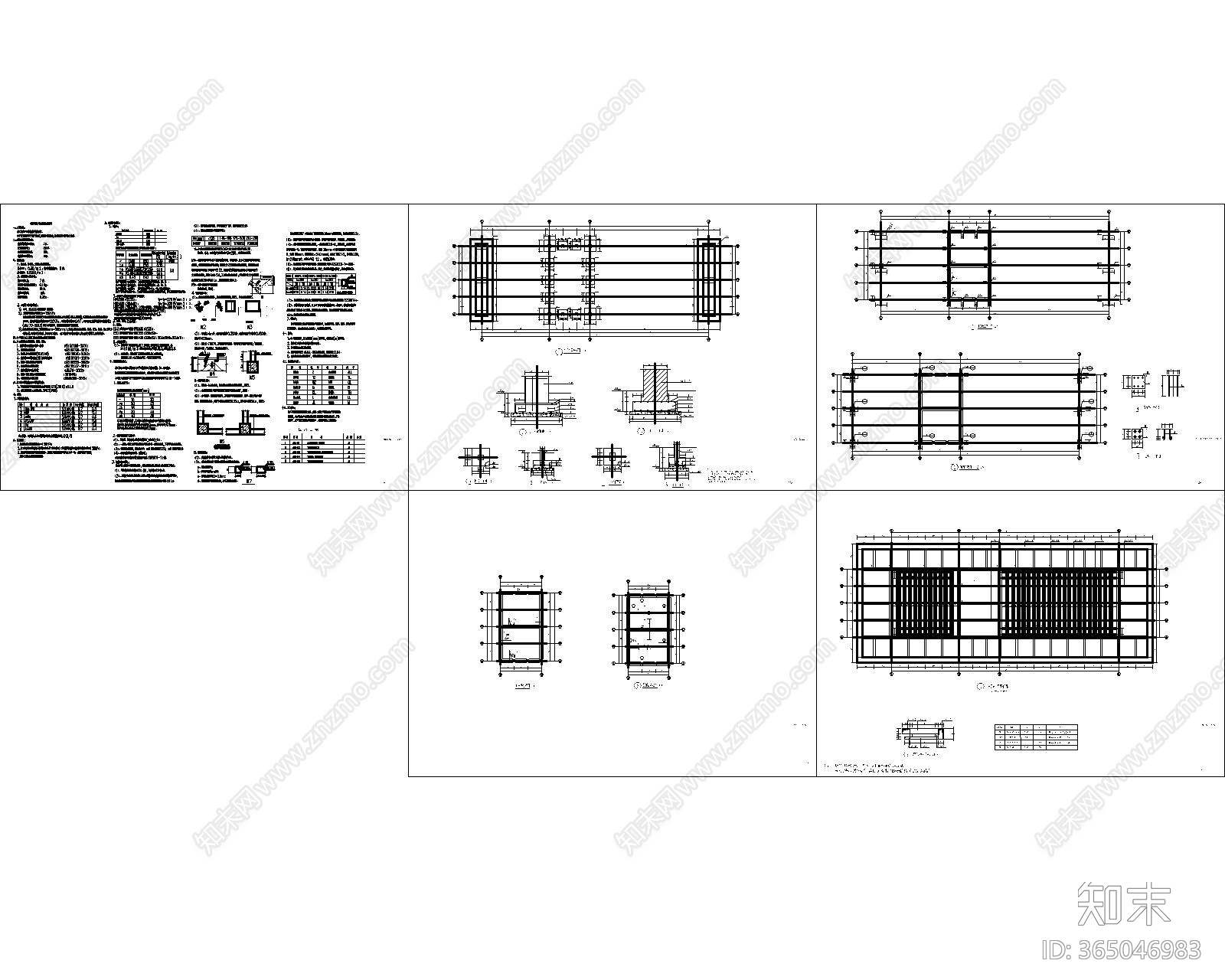 园林景观居住区示范区新中式建筑大门cad施工图下载【ID:365046983】