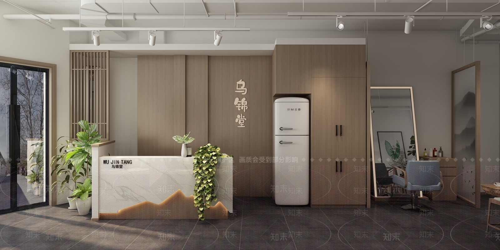 现代理发店3D模型下载【ID:965219720】