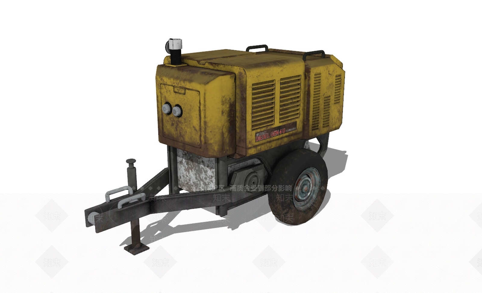 现代风格风力发电机SU模型下载【ID:765450259】