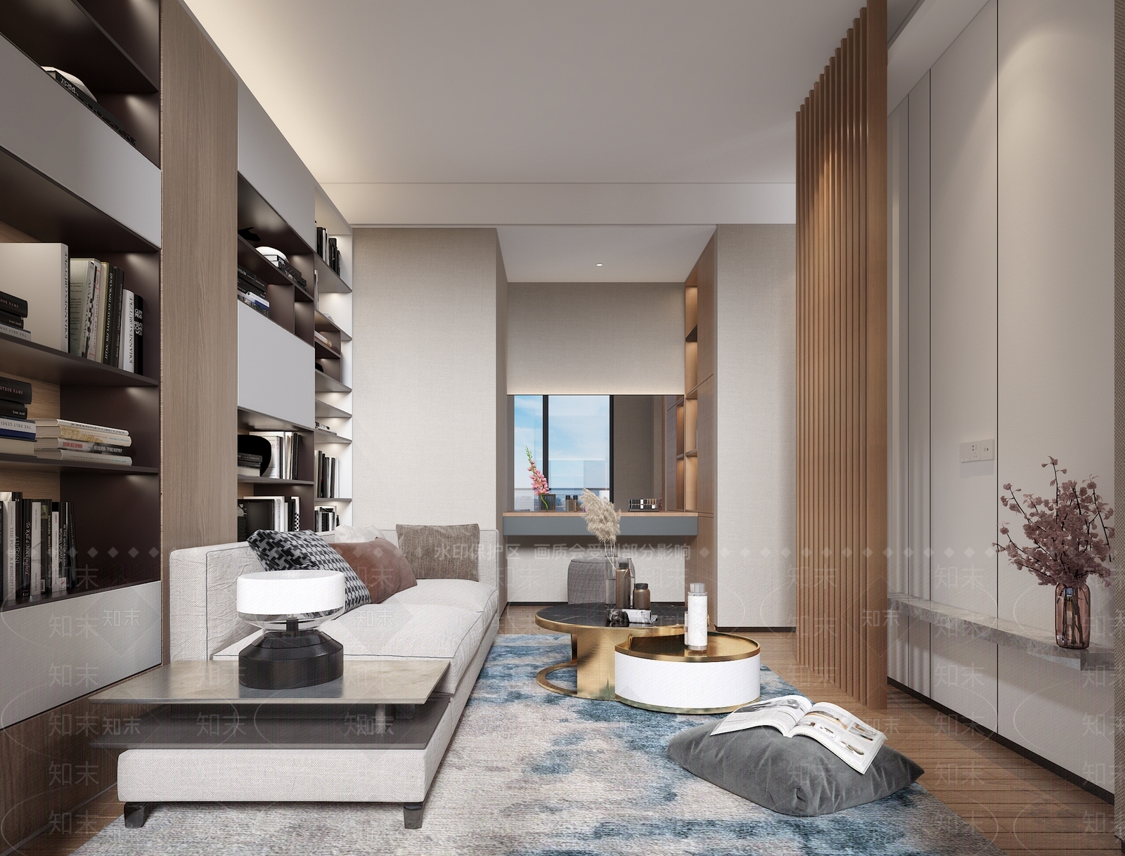 现代家居样板房3D模型下载【ID:165477507】