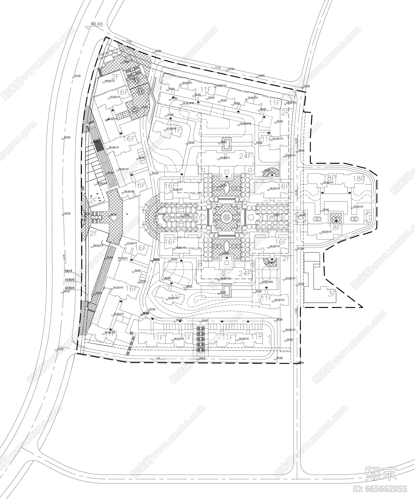 福建省永安含笑大道B地块项目规划设计方案施工图下载【ID:665662955】