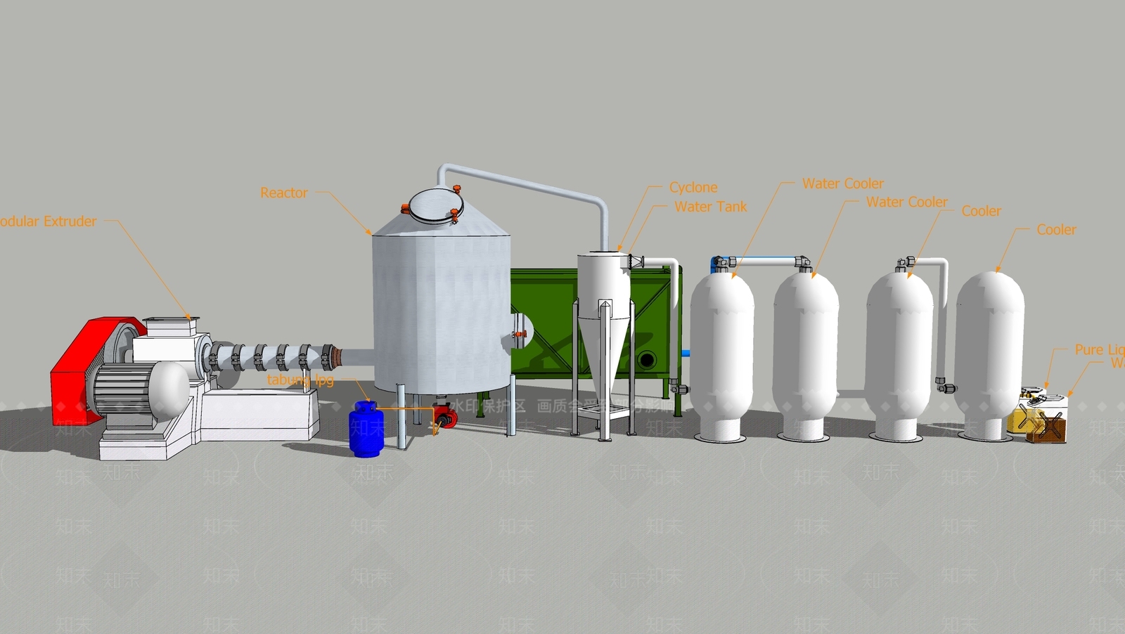 现代风格风力发电机SU模型下载【ID:765812249】