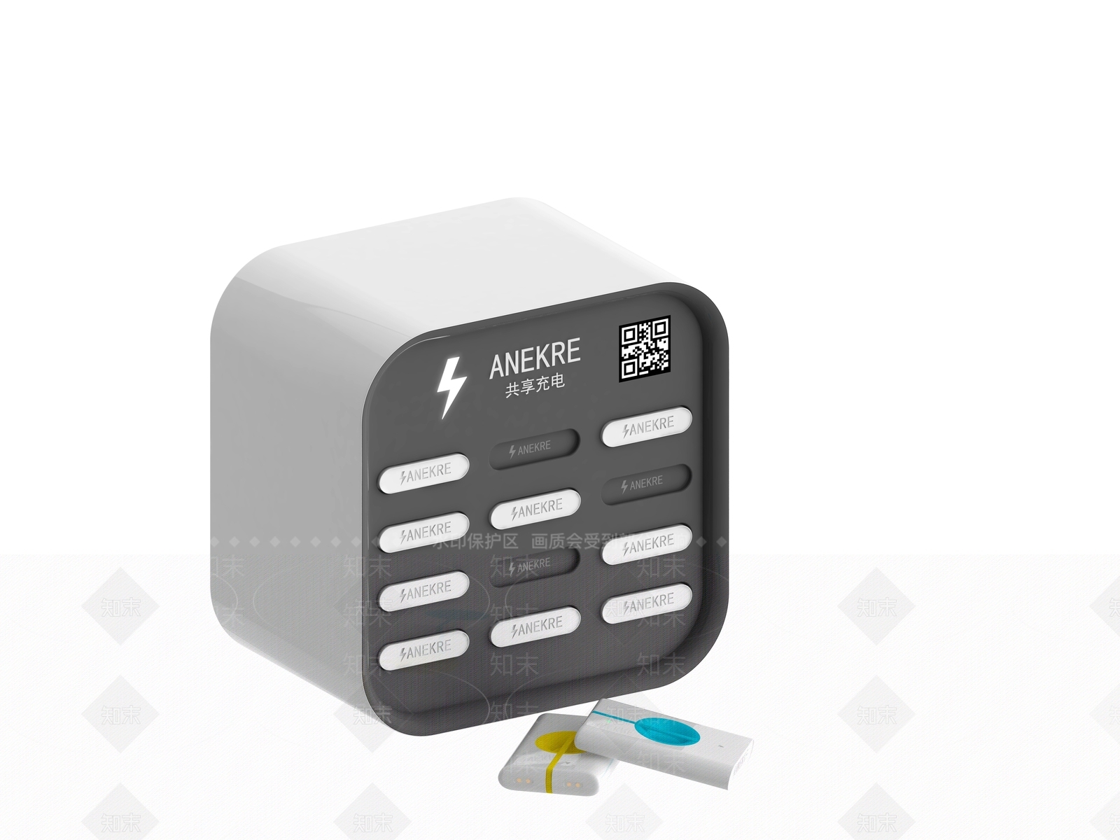 现代共享充电宝3D模型下载【ID:465871056】