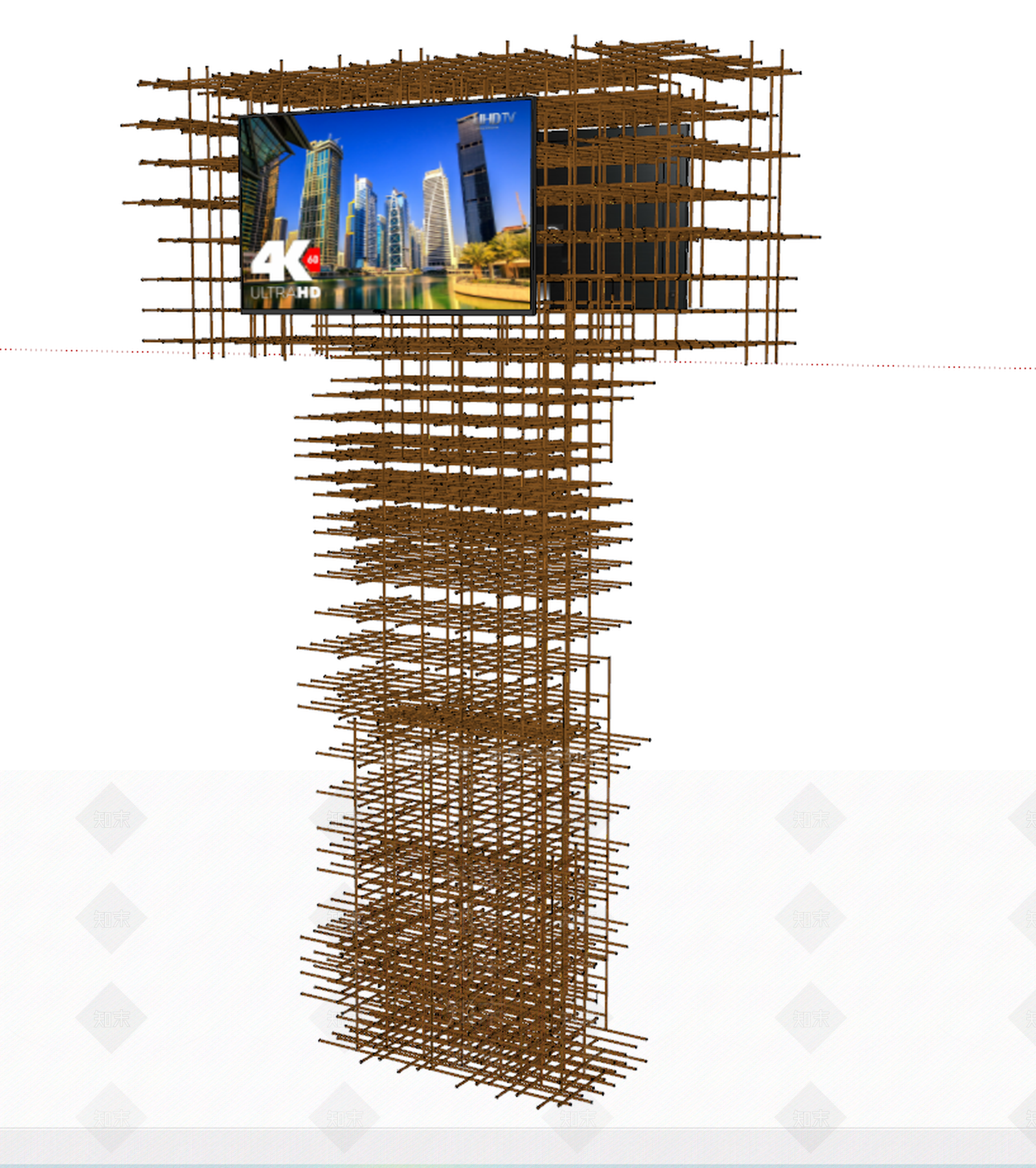 现代风格景观小建筑SU模型下载【ID:465883900】