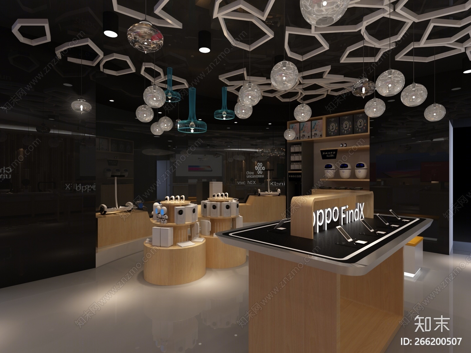 现代小米联通综合店3D模型下载【ID:266200507】