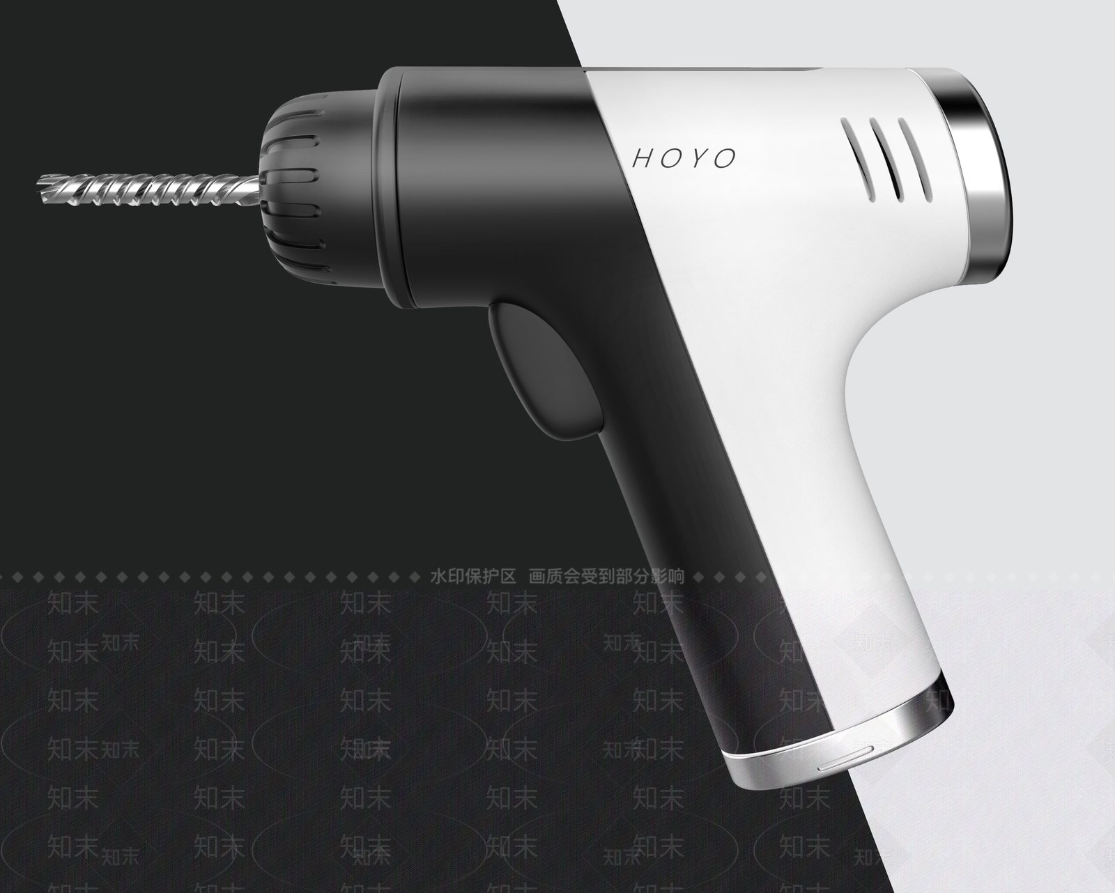 现代电钻3D模型下载【ID:166506874】