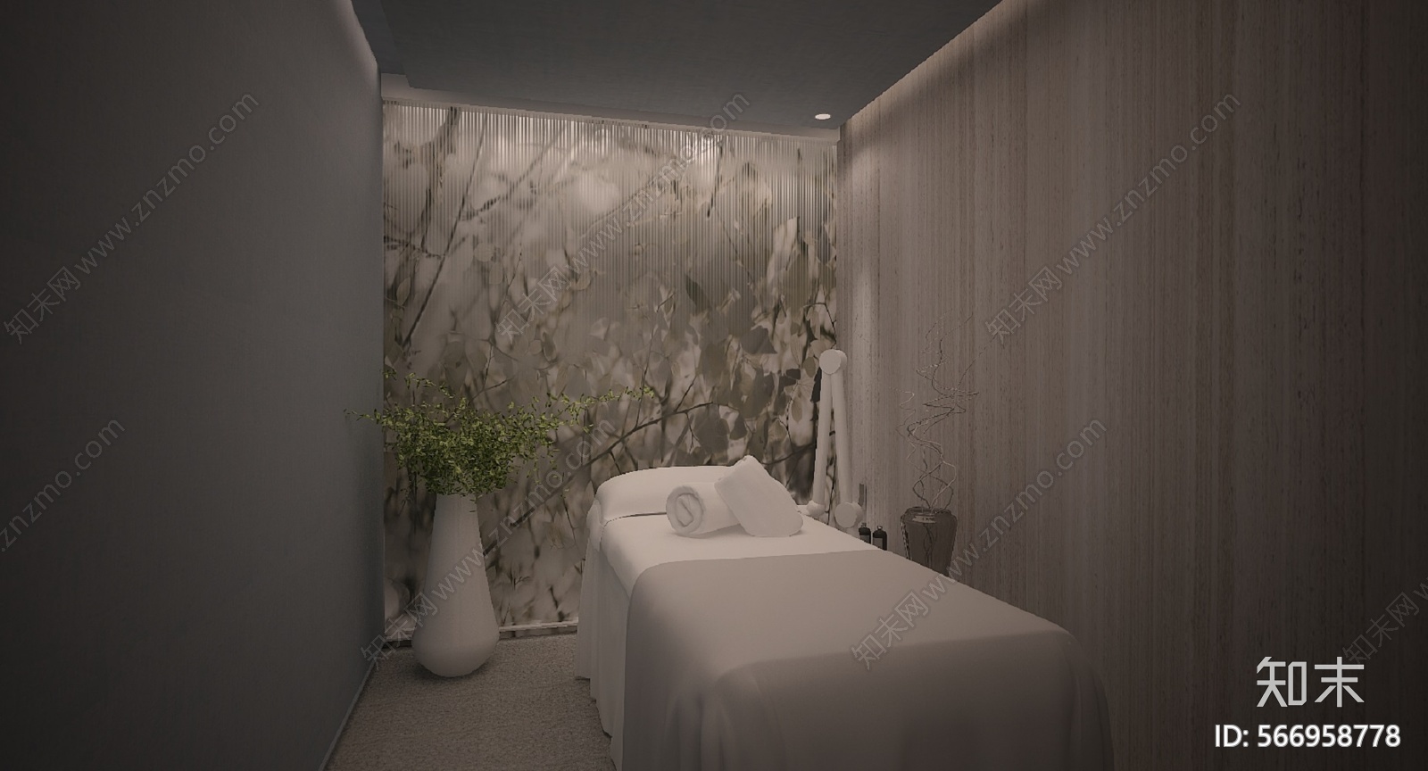 美容院cad施工图下载【ID:566958778】