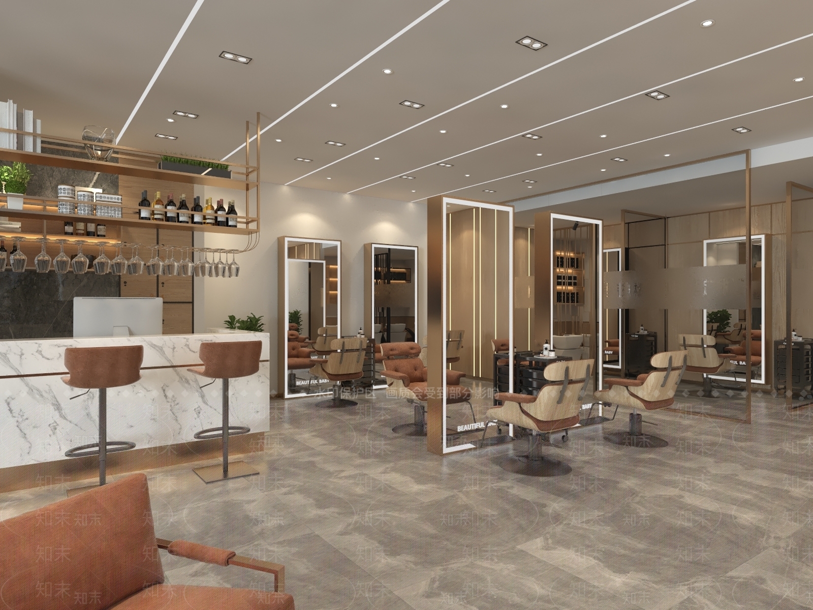 现代理发店3D模型下载【ID:966959709】