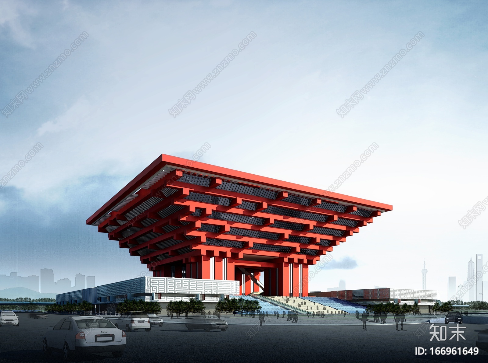 上海世博会中国馆施工图下载【ID:166961649】