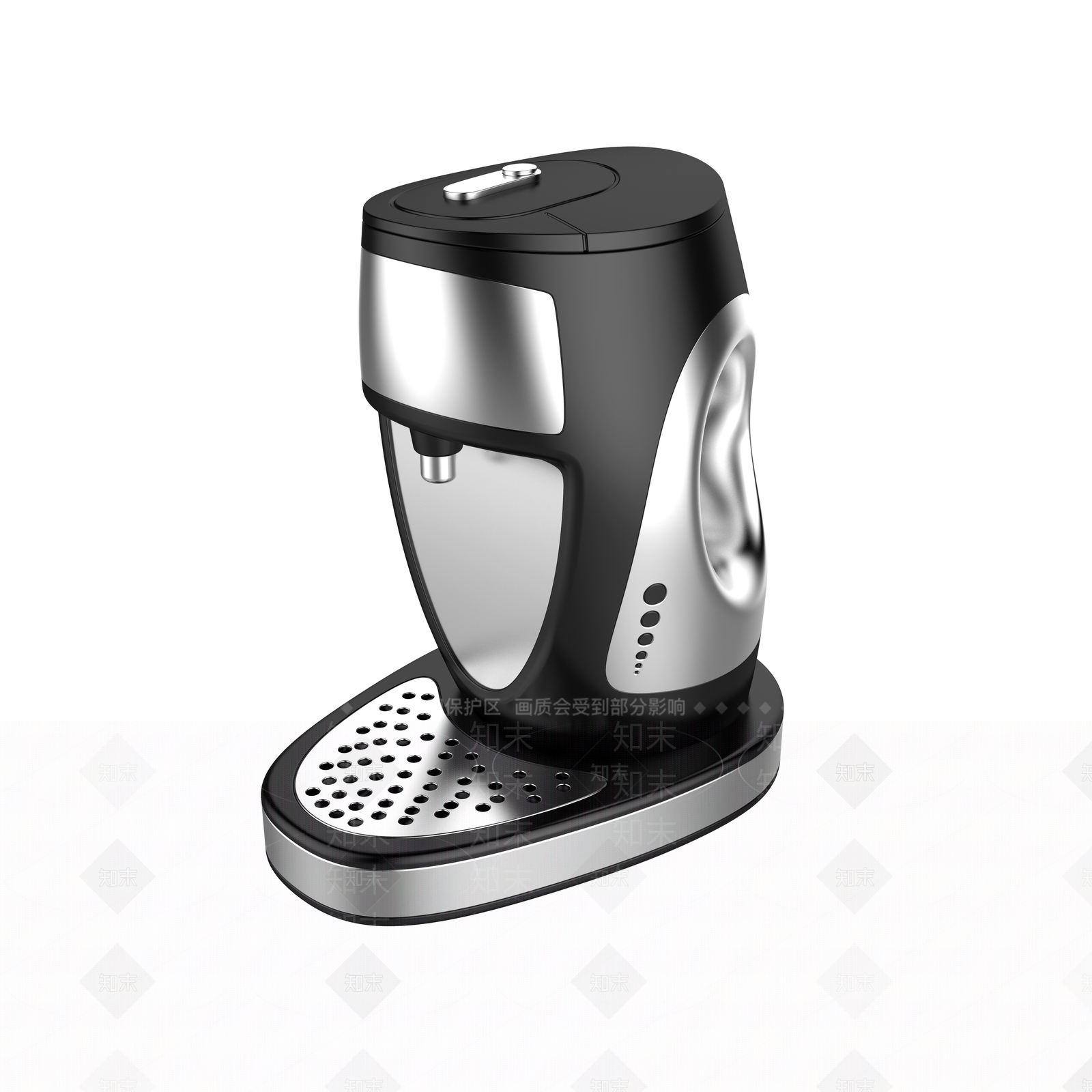 现代咖啡机3D模型下载【ID:167574840】