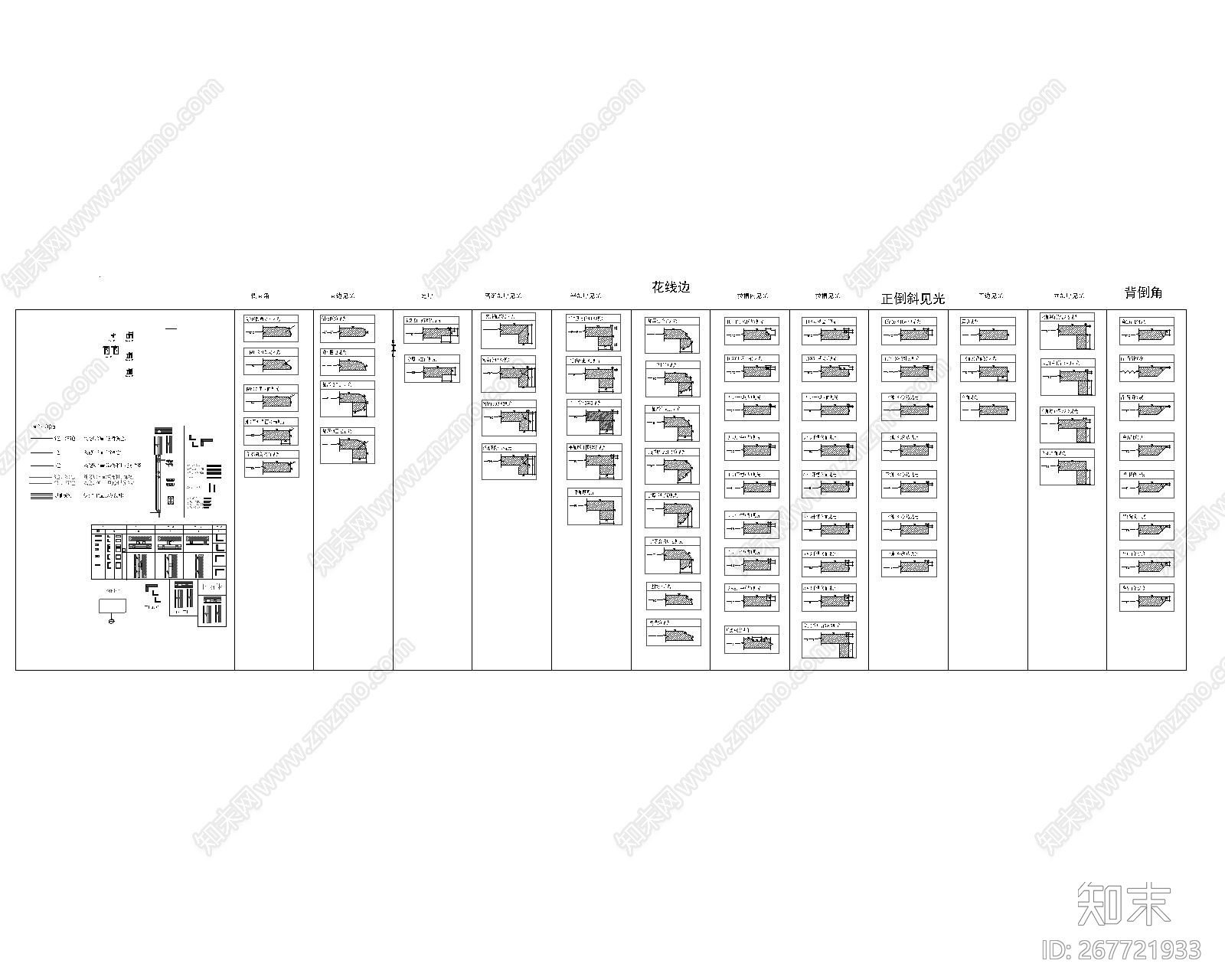 石材节点及大样施工图下载【ID:267721933】