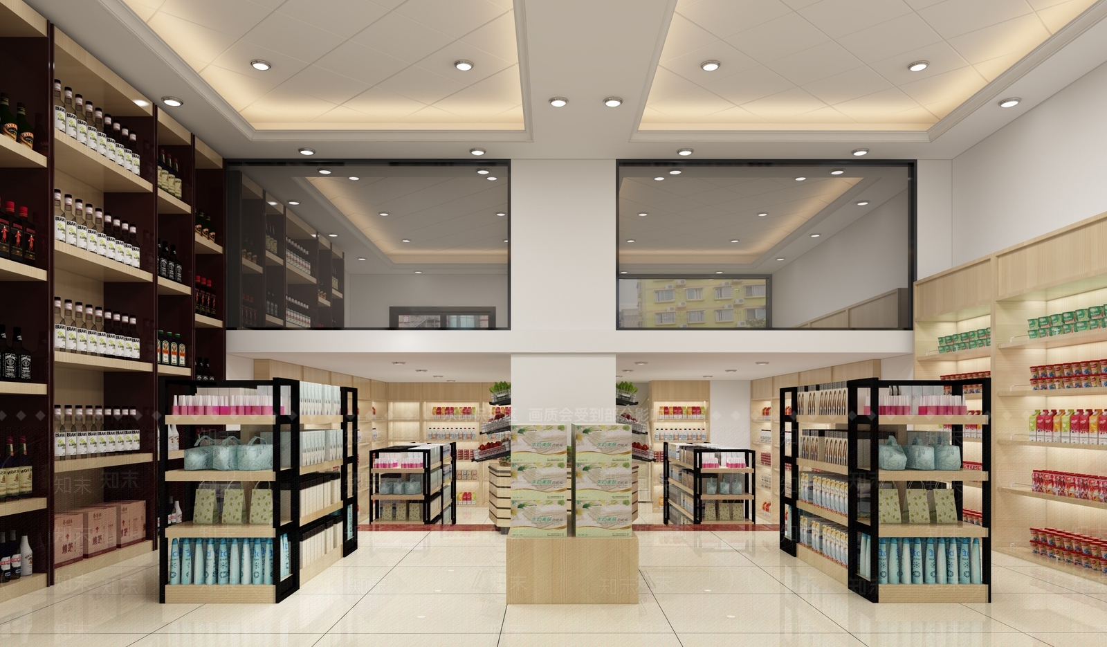 现代便利店3D模型下载【ID:567822359】