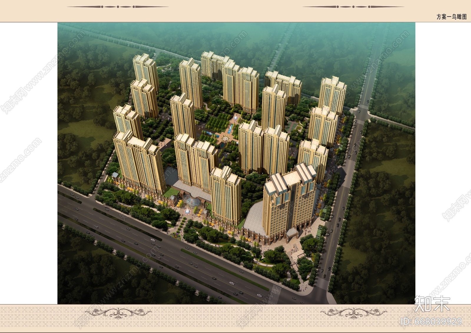 淮南舜耕华府项目规划设计施工图下载【ID:668039929】