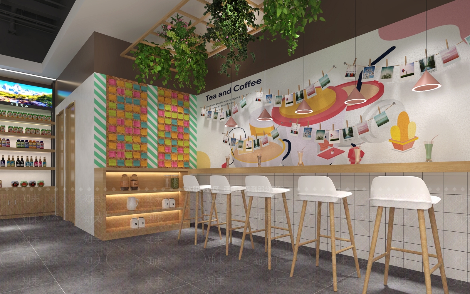 现代超市3D模型下载【ID:568183372】