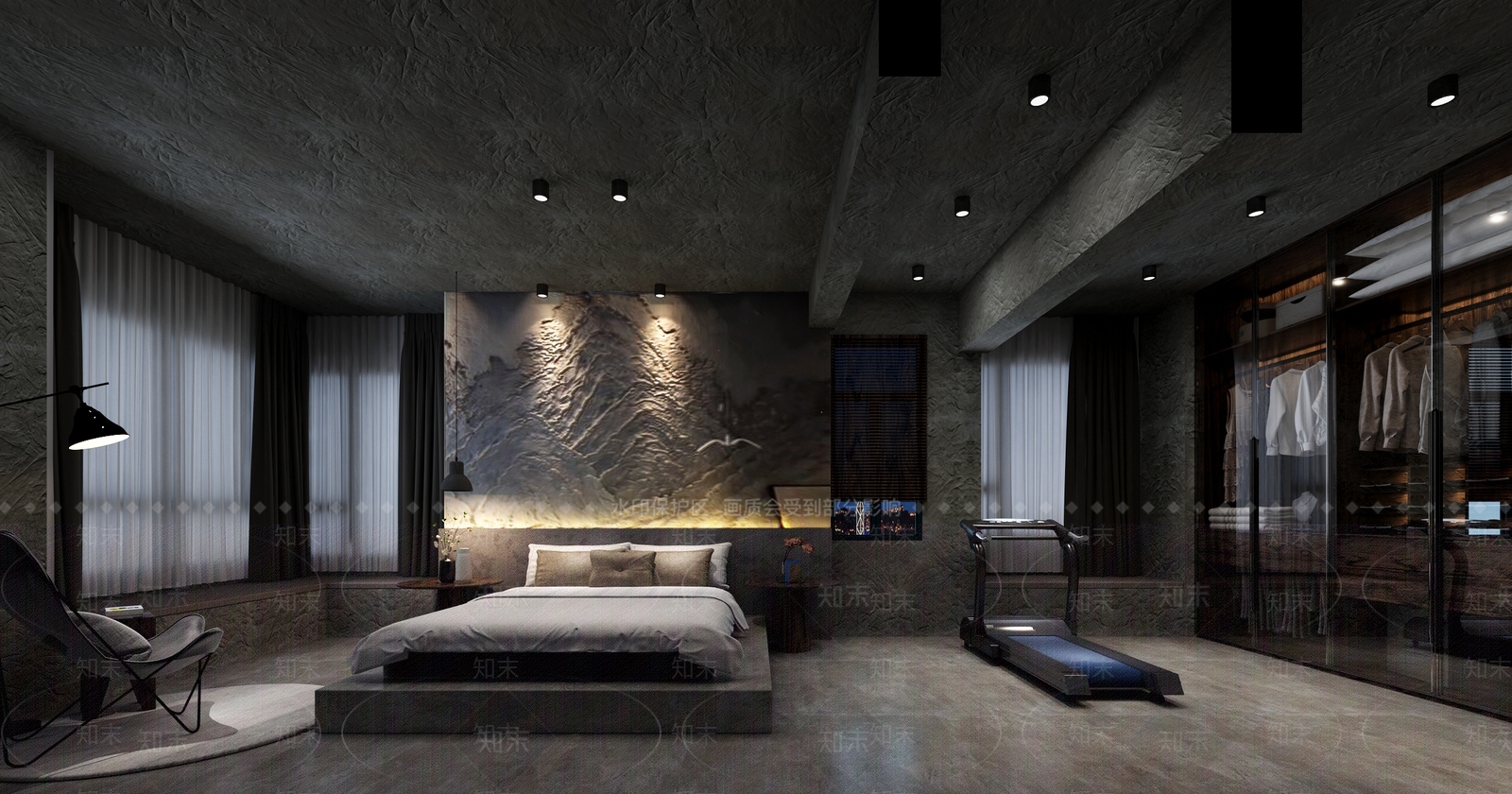 工业风公寓3D模型下载【ID:968240754】