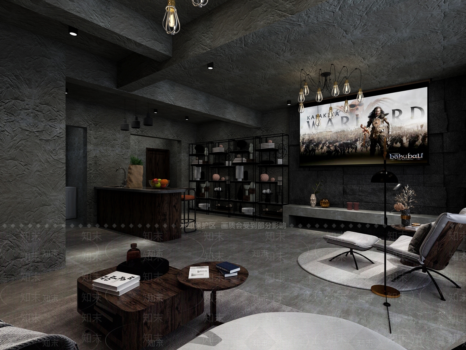 工业风公寓3D模型下载【ID:968240754】