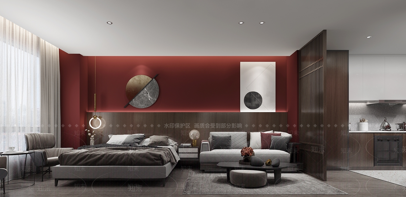 现代公寓3D模型下载【ID:968242708】
