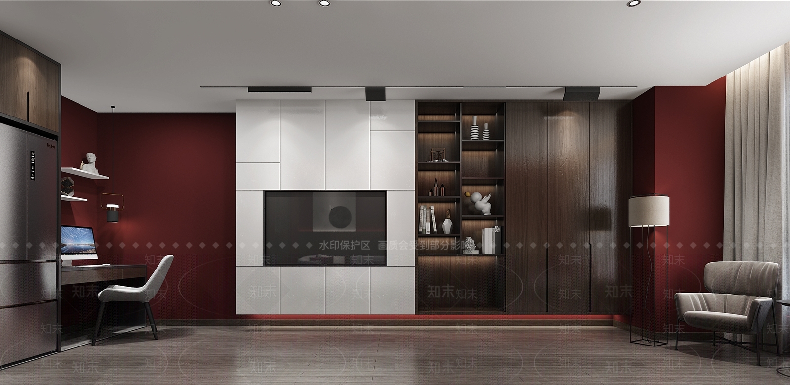 现代公寓3D模型下载【ID:968242708】