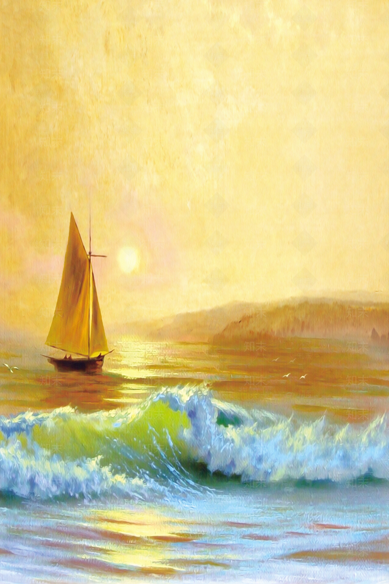 挂画摆件油画贴图下载