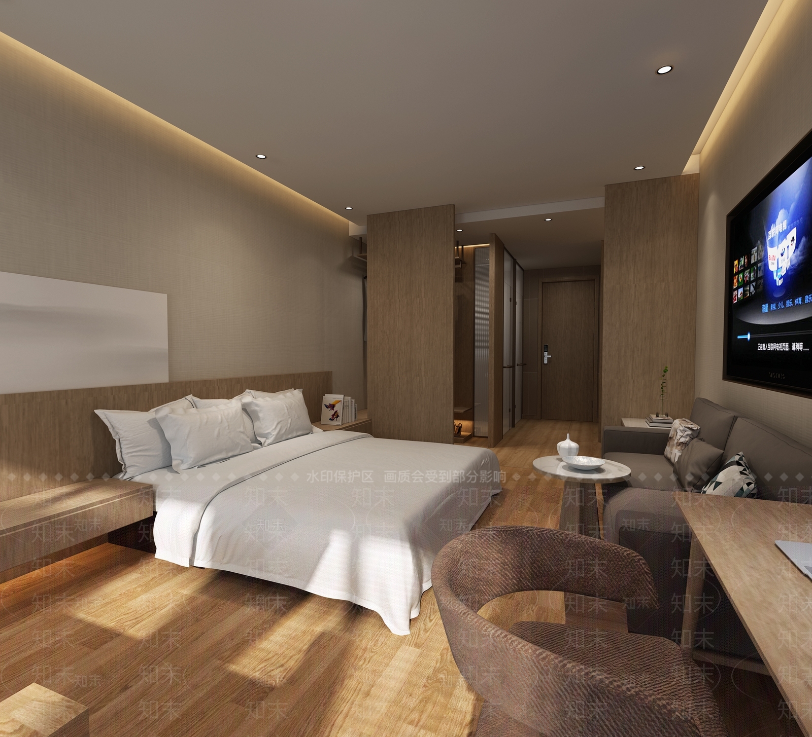 北欧公寓3D模型下载【ID:968444707】