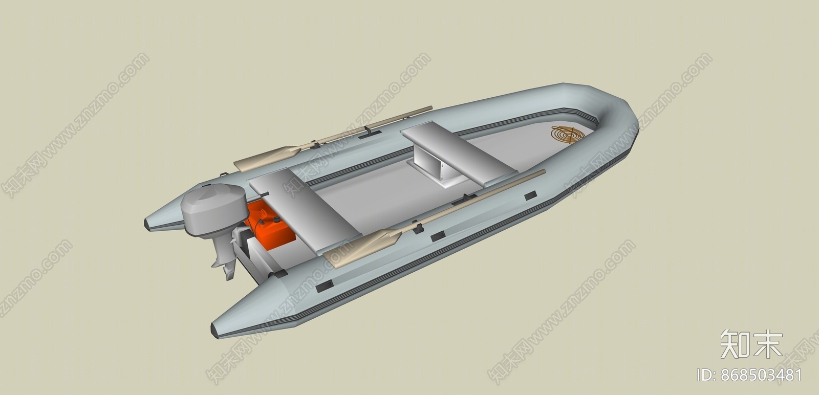 现代风格舰船SU模型下载【ID:868503481】