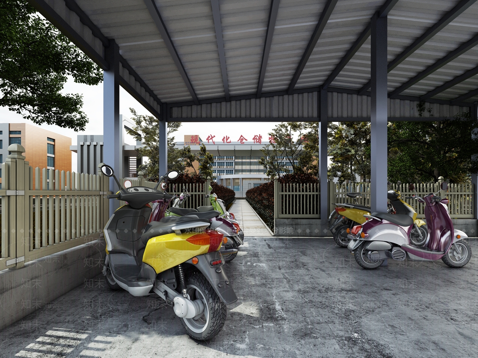 工业风电动车3D模型下载【ID:968736906】