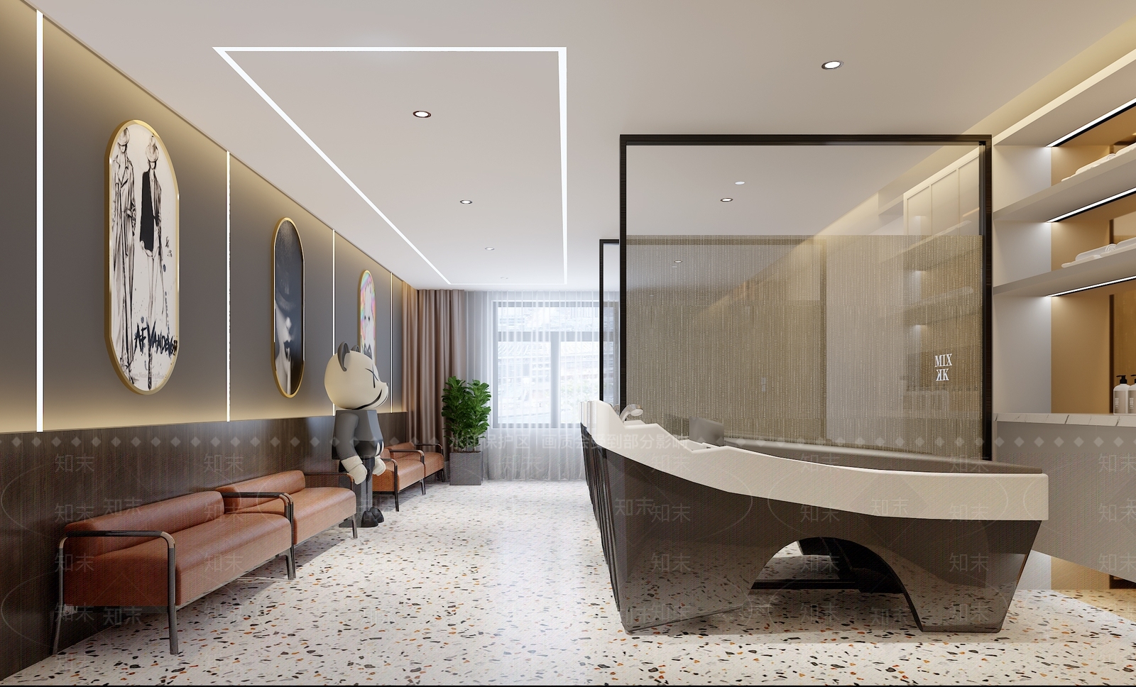 现代理发店3D模型下载【ID:968751554】