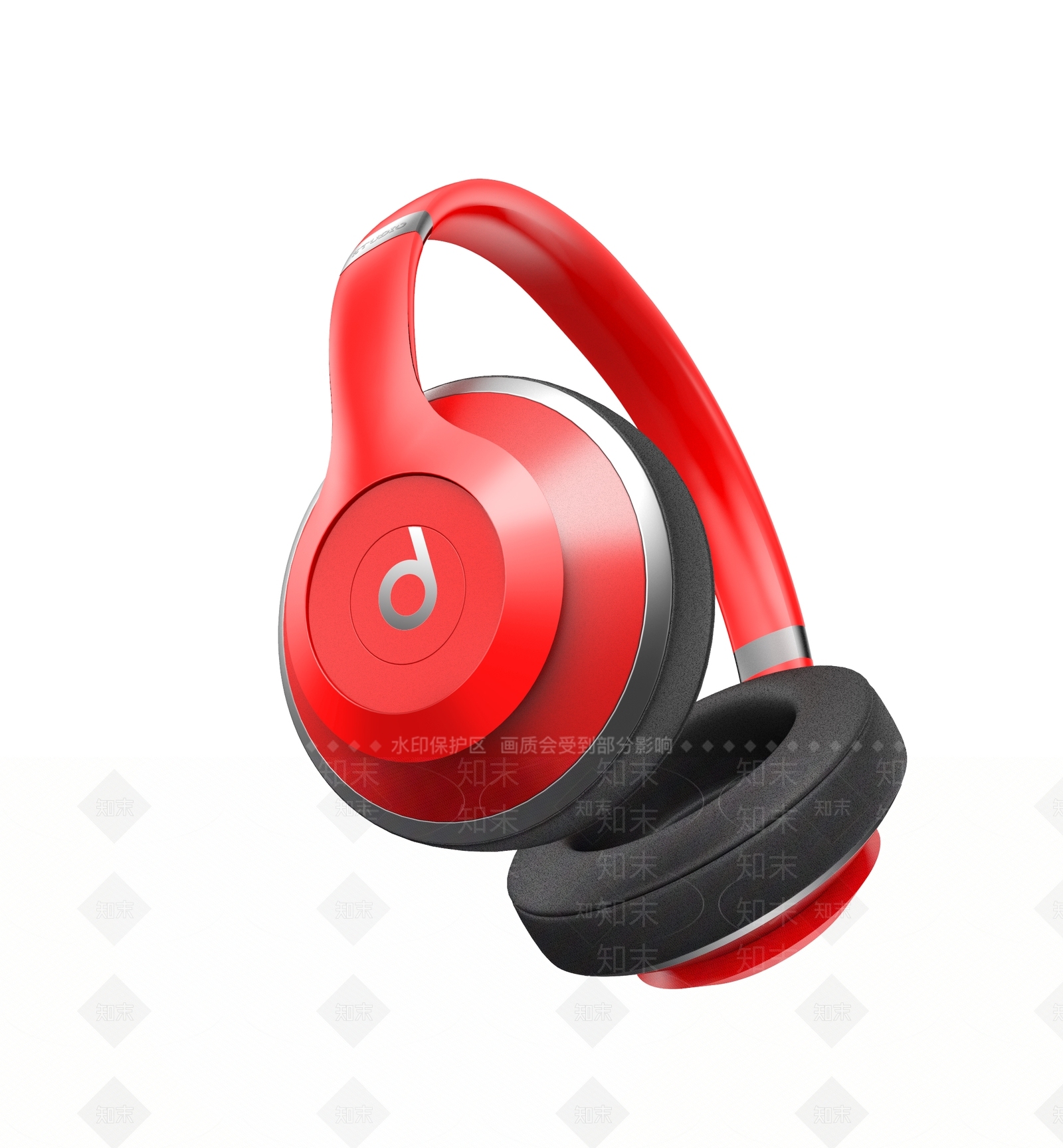 现代蓝牙无线耳机3D模型下载【ID:368752770】