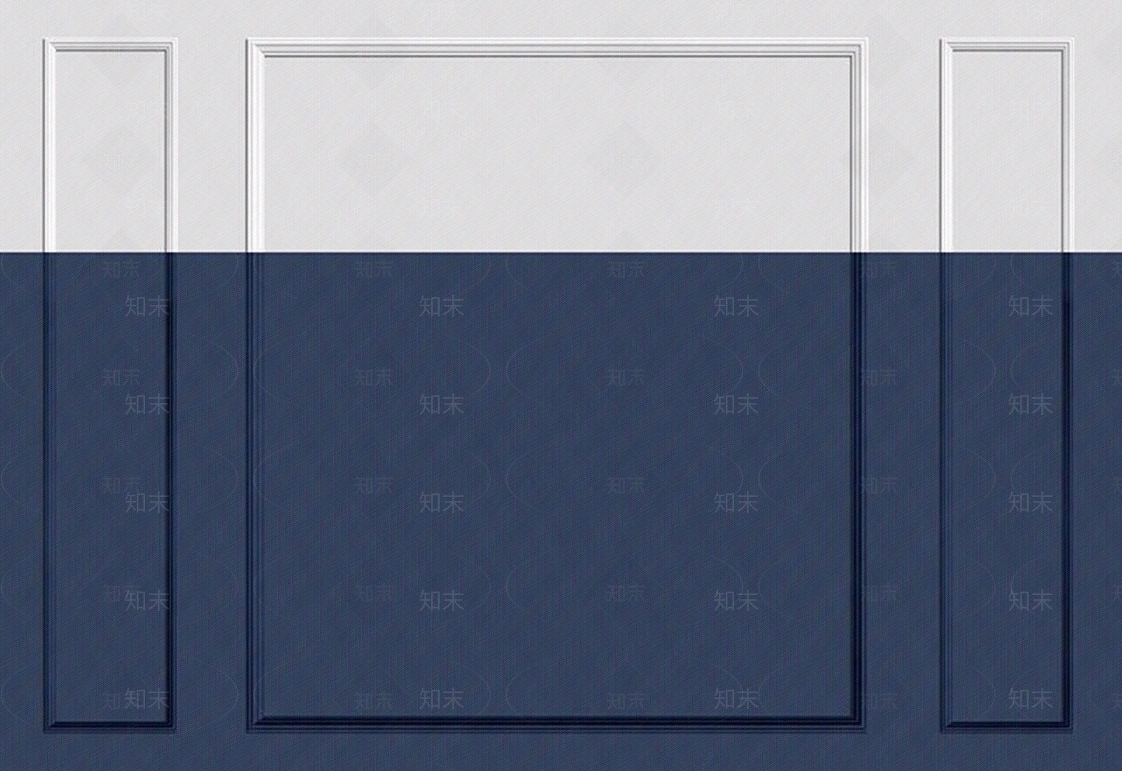 北欧简约不规则几何图形方框柜子石膏线背景贴图下载【ID:768899150】