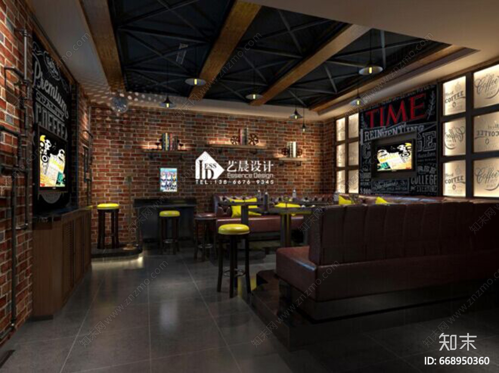KTV施工图全套cad施工图下载【ID:668950360】