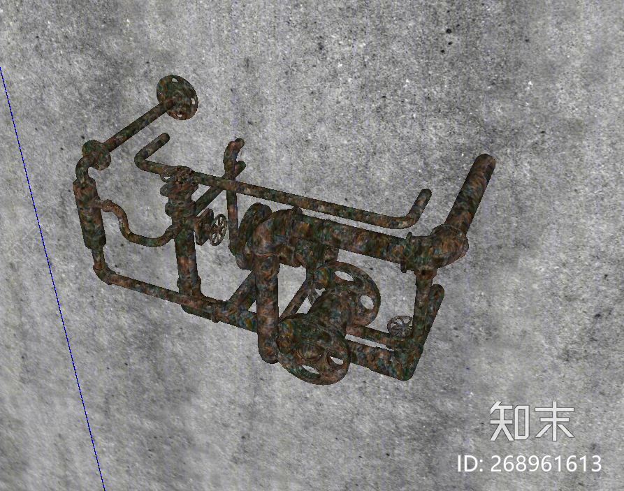 北欧风格五金SU模型下载【ID:268961613】