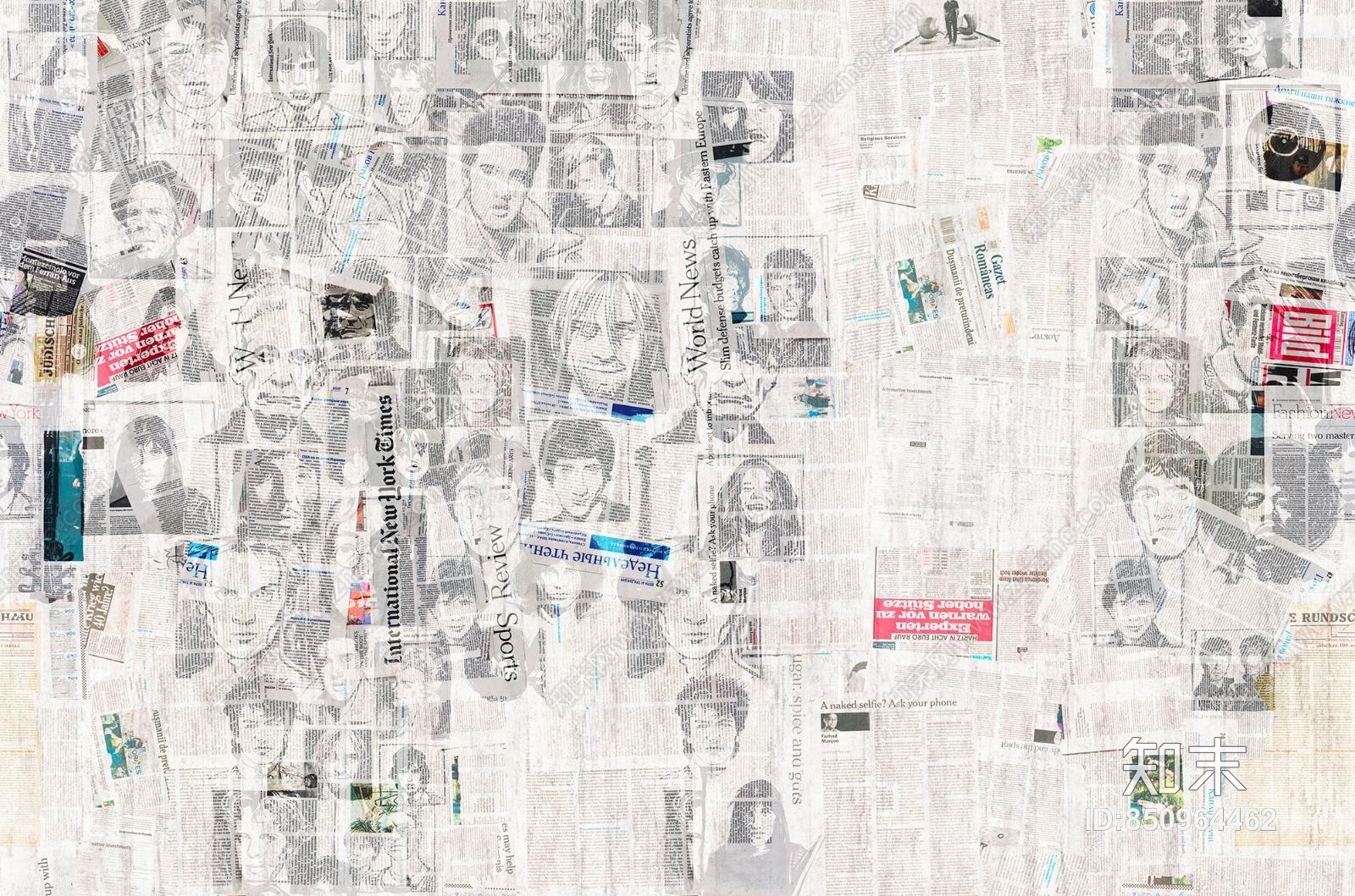 墙纸壁布图案单品与场景图艺术装饰元素室内设计超清现代贴图素材贴图下载【ID:850964462】