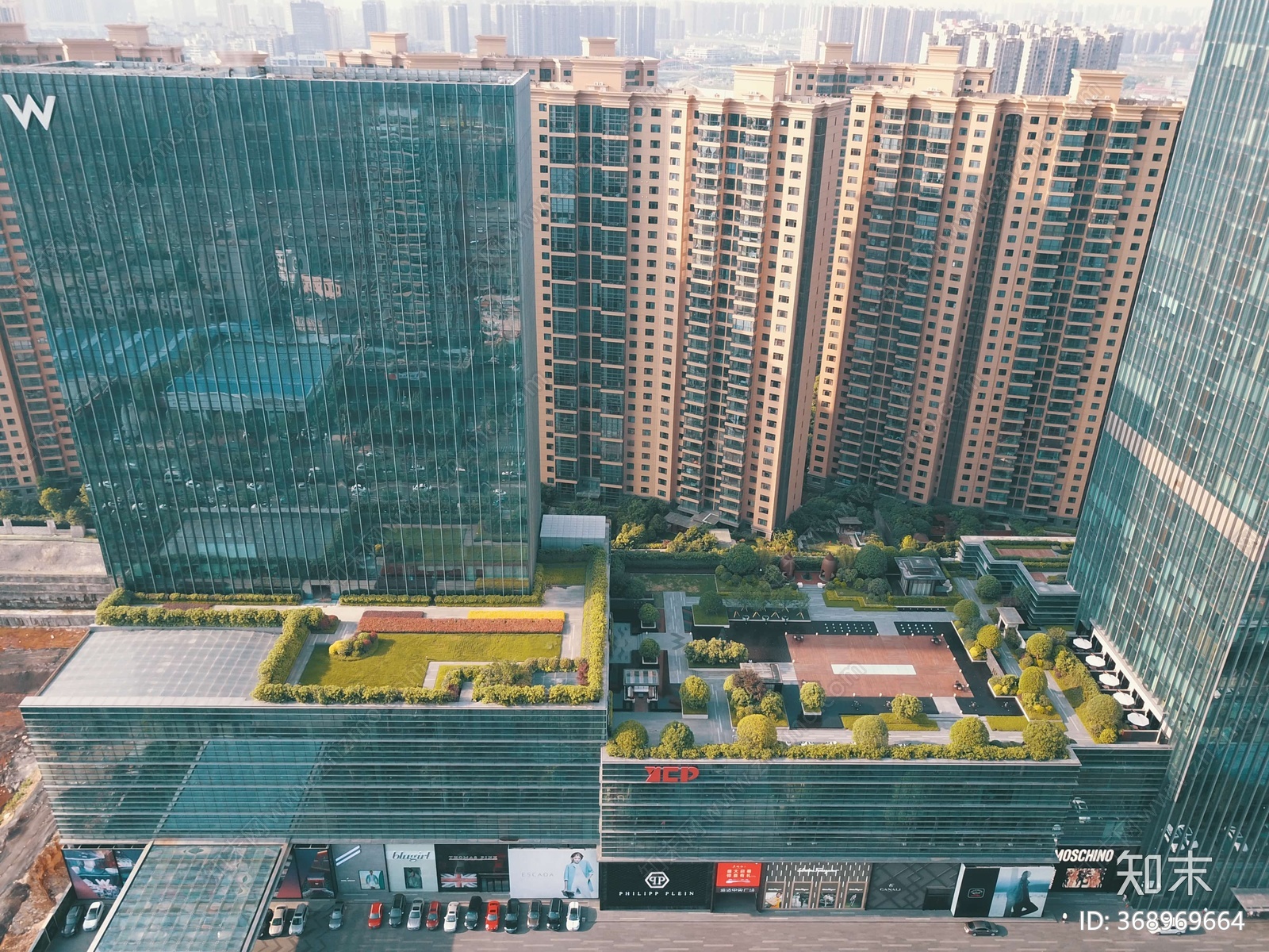 长沙运达中央广场商业综合体cad施工图下载【ID:368969664】