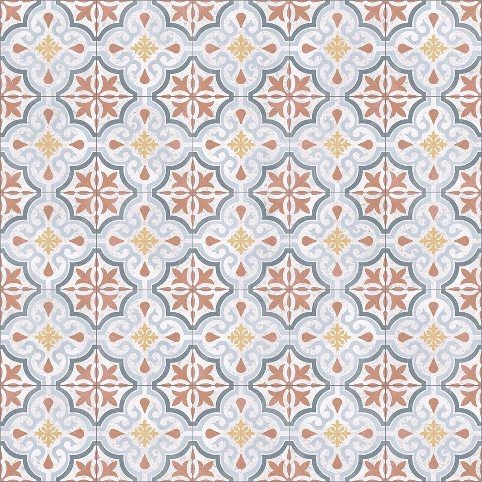 拼花小花砖复古贴图下载【ID:369082749】