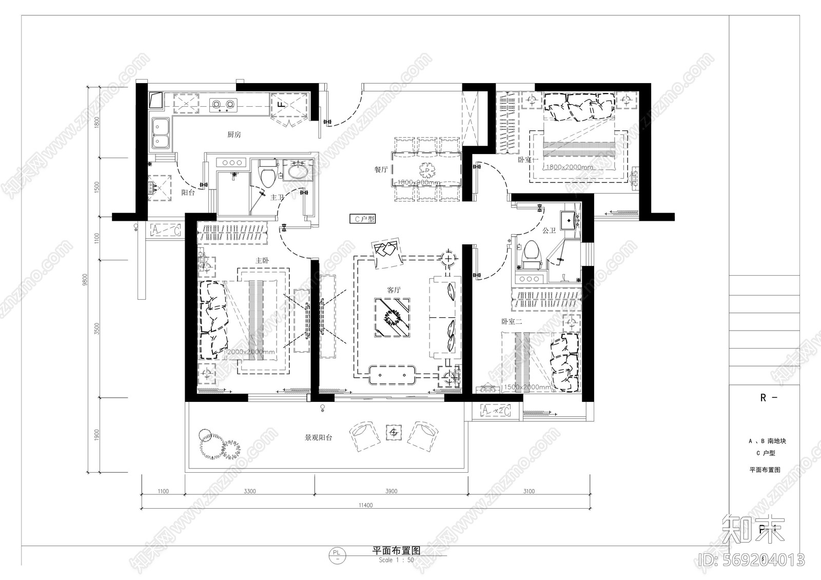 韦格斯杨GGCcad施工图下载【ID:569204013】