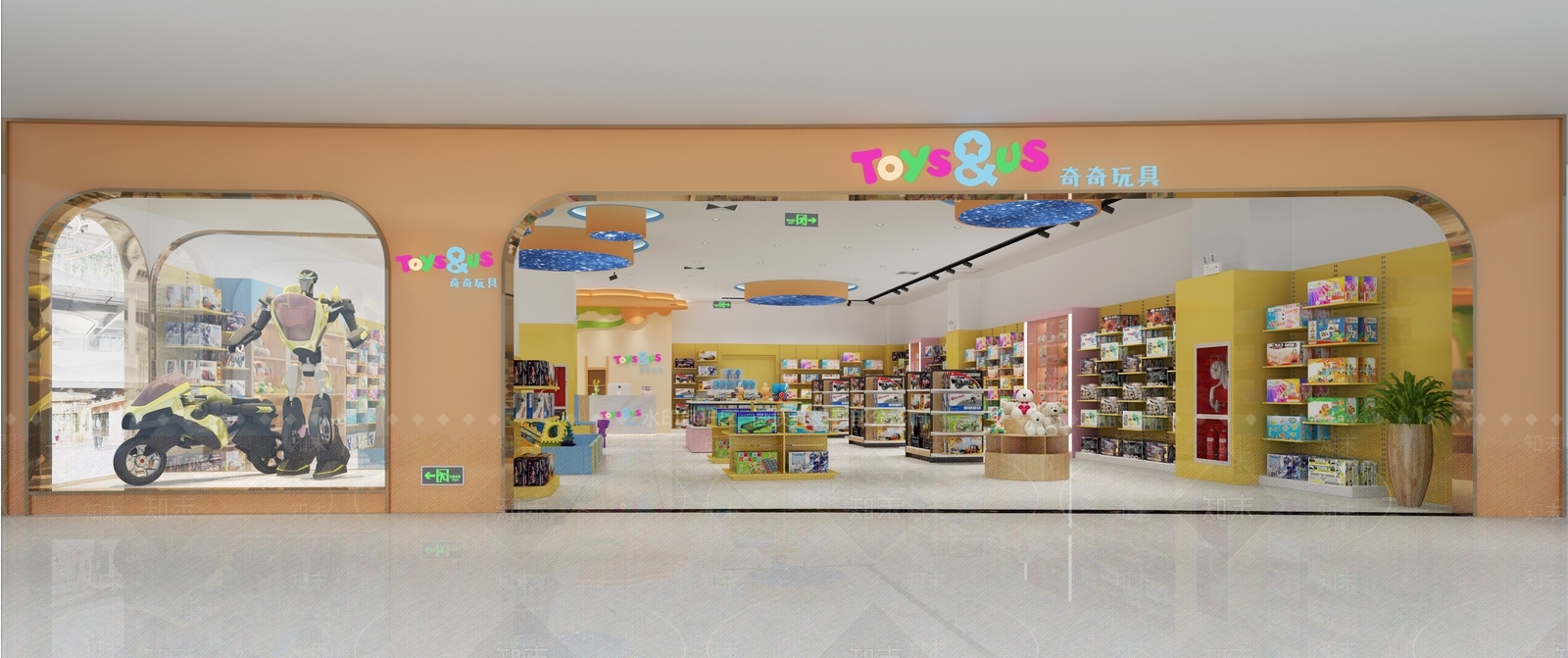 现代儿童玩具店3D模型下载【ID:669294958】