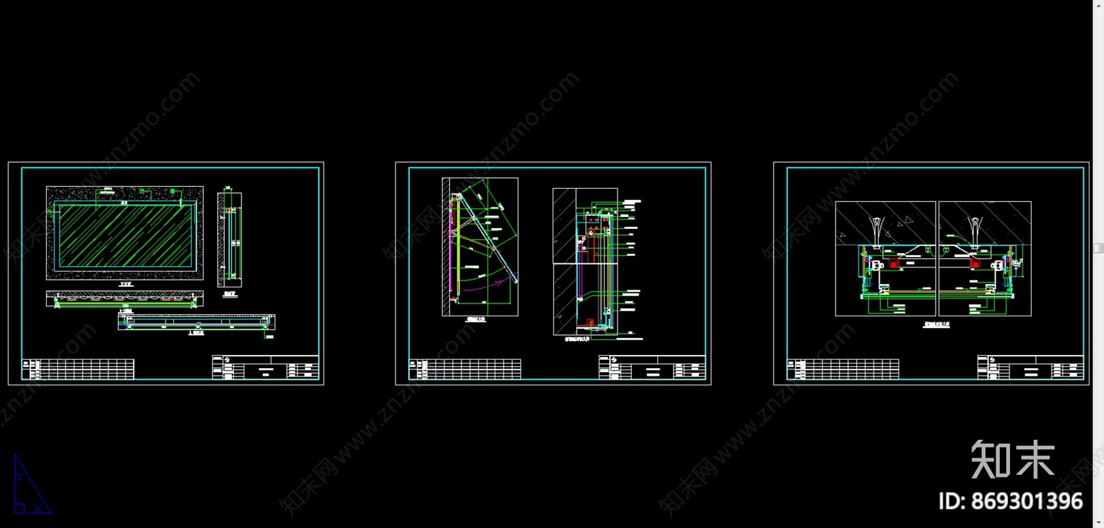 广告灯箱设计图纸施工图下载【ID:869301396】
