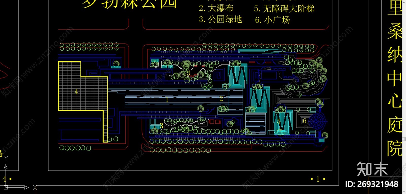 欧美广场景观设计施工图下载【ID:269321948】