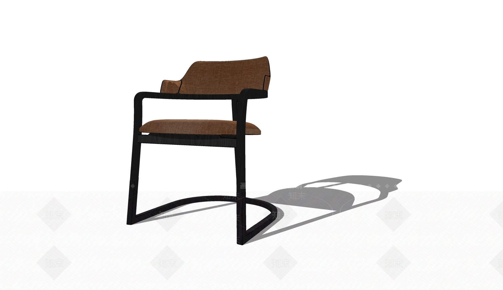 现代风格凳子SU模型下载【ID:869335656】