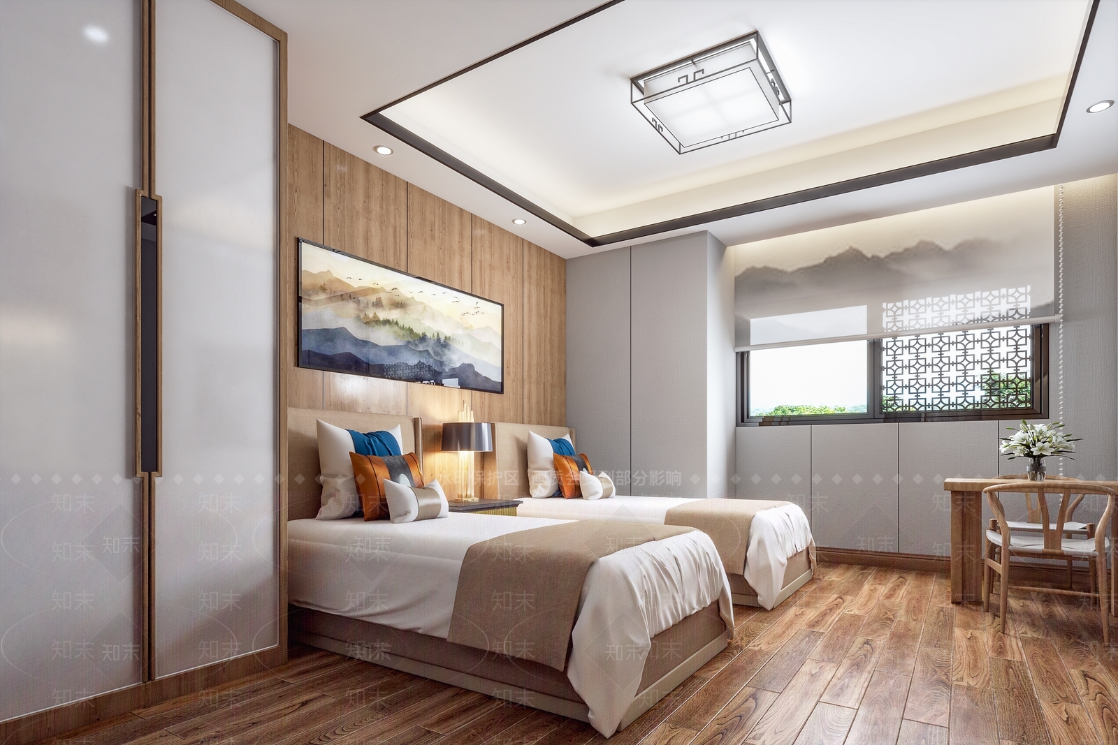 日式单身公寓3D模型下载【ID:969414768】